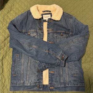 Denim Sherpa Jacket